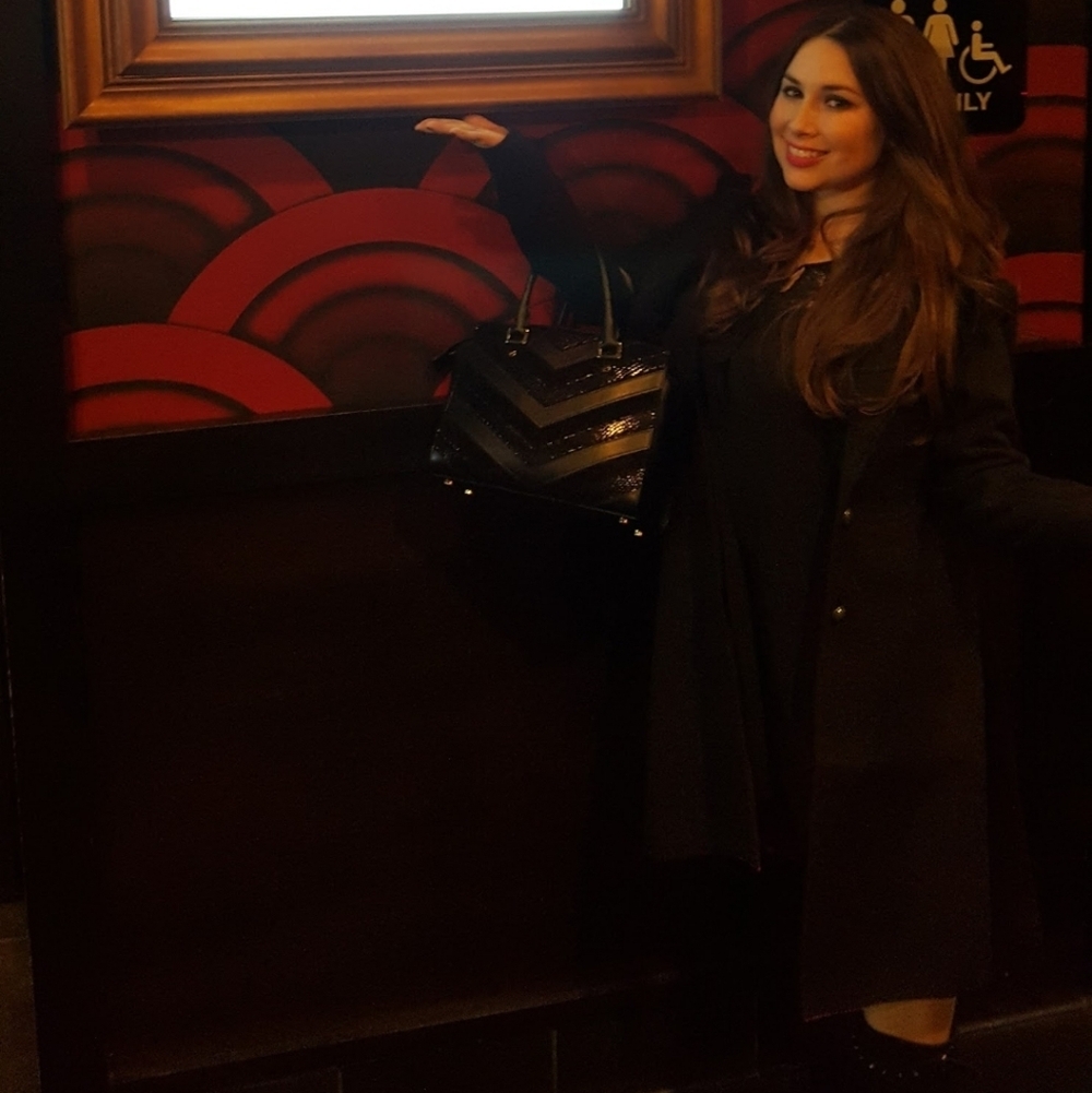 American Horror Story Coven Black/Red Trench Coat - Picture 16 of 16